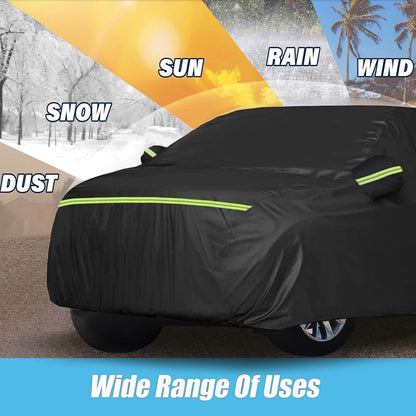 Waterproof Car Covers Fit for1960-1980 Volkswagen Beetle Bug Sedan 2-Door Saloon(Black) 210T Custom Heavy Duty Waterproof All Weather Protection Outdoor