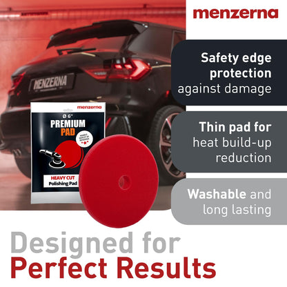 menzerna Polishing Set 8oz – HCC1000, MCC2500 & 3800 | 3-Step System for Scratch Removal, Swirl Elimination & Mirror-Like Finish