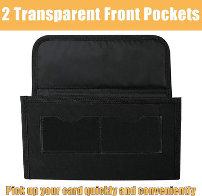Vehicle Glove Box Organizer Large Capacity Car Registration and Insurance Holder for Car Documents License Cards with 13 Pocket Expanding File Folder 2 Cards Pockets