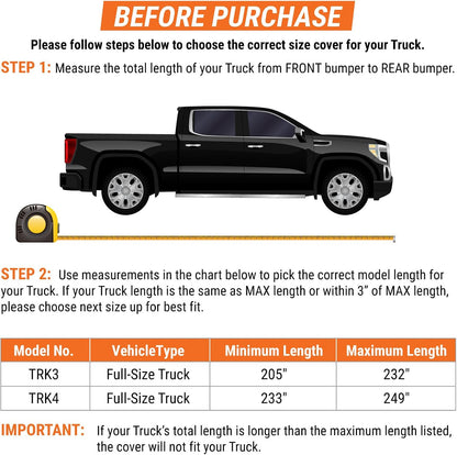 Armor All Heavy Duty Premium All-Weather SUV Car Cover by Season Guard; Max Protection from Sun Rain Wind & Snow for SUV or CUV up to 205" in Length; Indoor & Outdoor Covers; Grey