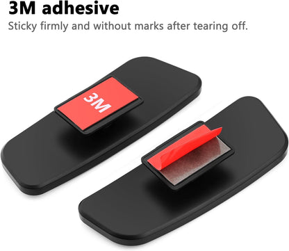 Blind Spot Mirror for Cars LIBERRWAY Car Side Mirror Auto Wide Angle Convex Rear View Stick On Design, Adjustable, 2 Pack