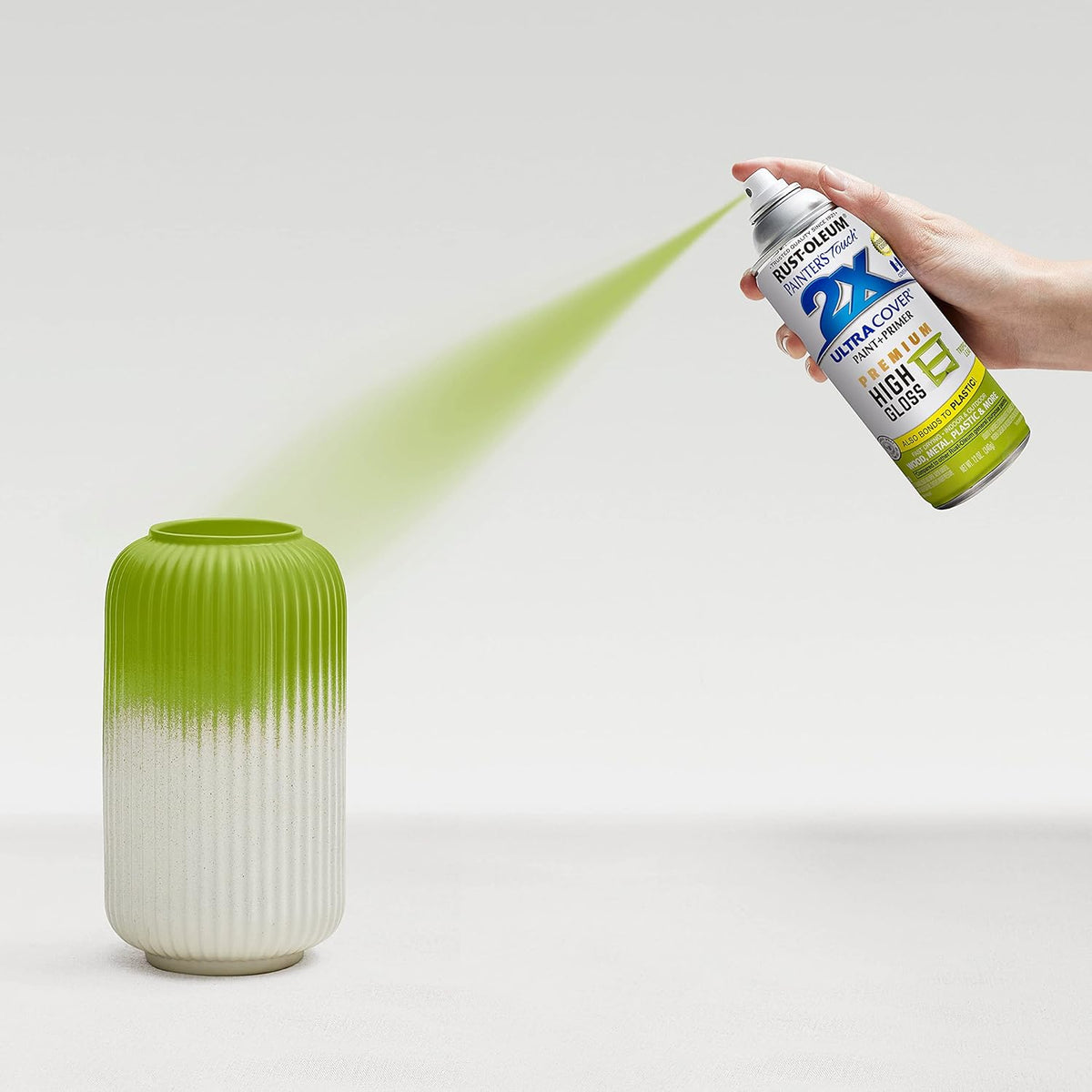 Rust-Oleum 334029 Painter's Touch 2X Ultra Cover Spray Paint, 12 oz, Gloss Clear - Colors A
