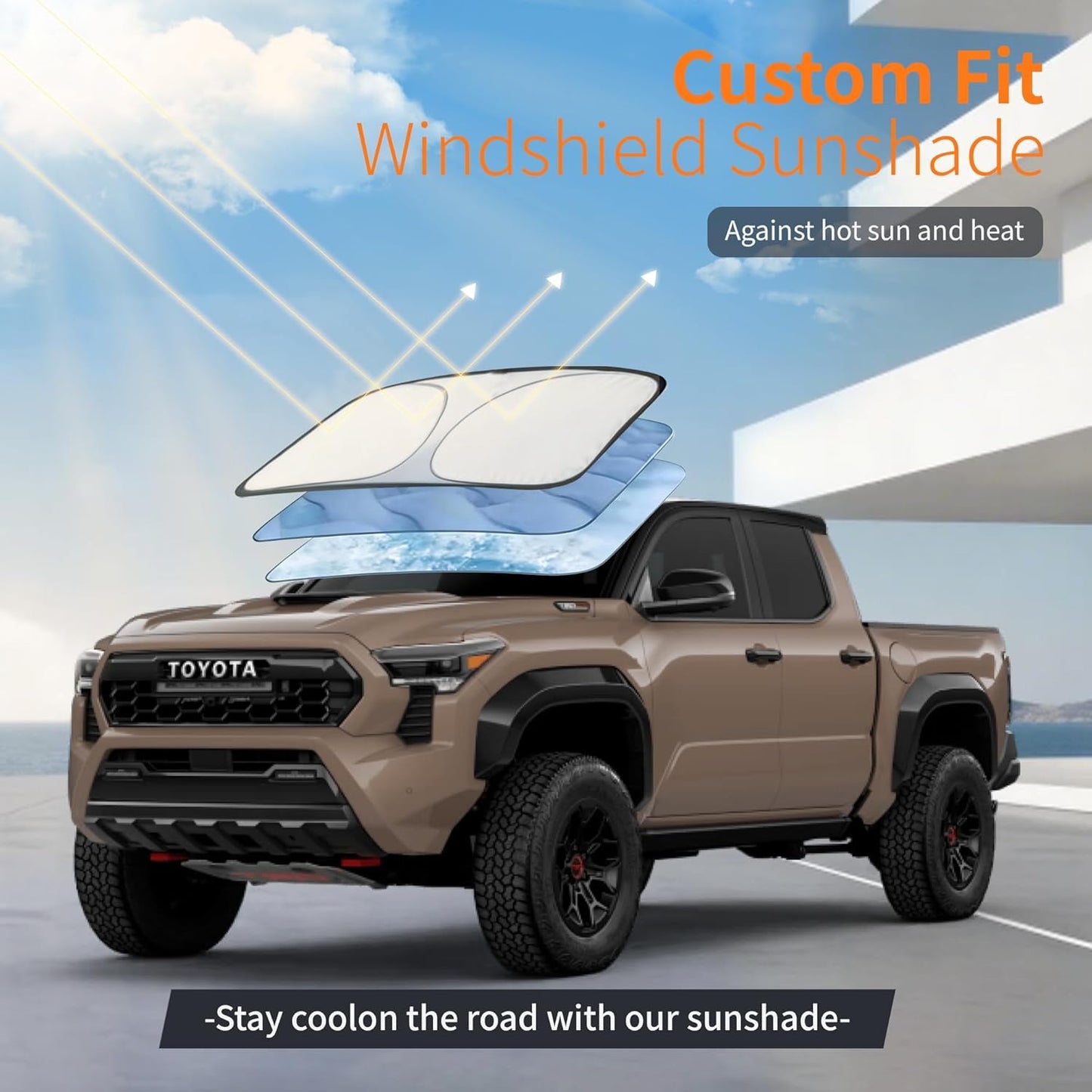 Car Cover Waterproof All-Weather,Outdoor Full Exterior Automobiles Sedan/Coupe (Length 186-193 inch) with Windshield Sun Shade Universal Fit Toyota Camry, Tesla Model 3, Accord etc