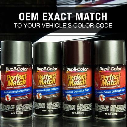 Dupli-Color EBCL01257 Clear Perfect Match Automotive Top Coat - 8 oz. Aerosol - Colors D