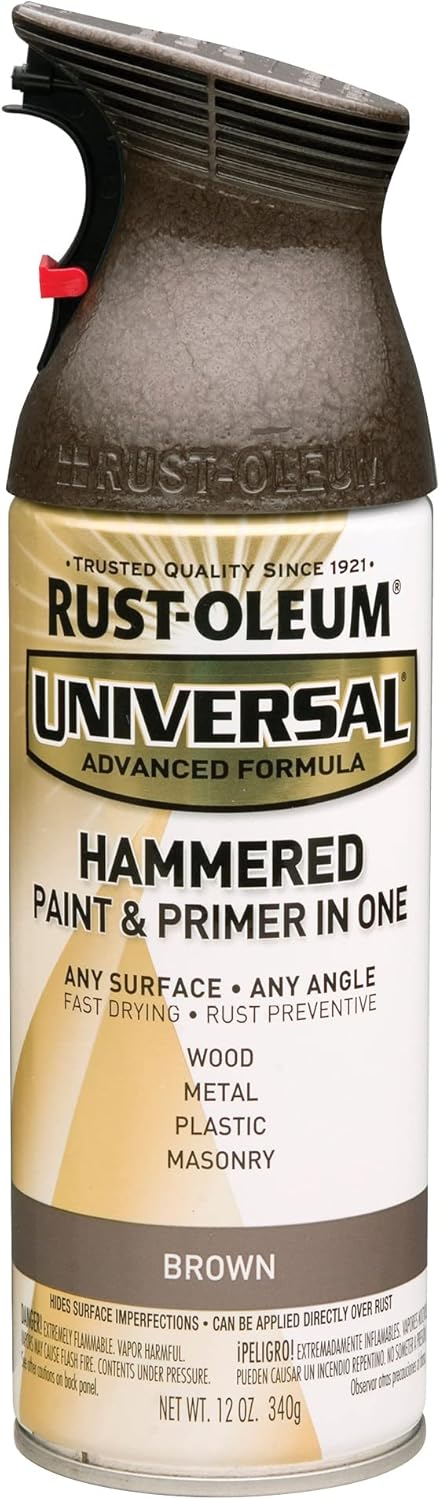 Rust-Oleum 302151 Universal All Surface Clear Topcoat Spray, 11 oz, Dead Flat Clear - Colors B