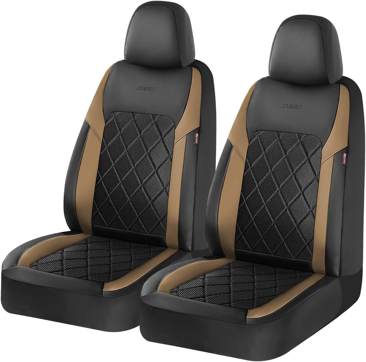 Coverado Car Seat Covers, Seat Covers Full Set, 5 Seats Automotive Seat Cover, Mesh Breathable Seat Protectors, Universal Fit for Most Cars