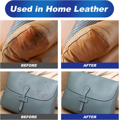 2Pcs Leader Cleaning and Care Cream & Cleaning Paste for Leather Care, Automotive Interior Leather Cleaning Cream, Leather Repair Kit Car Interior, Car Leather Conditioner Oil Paste