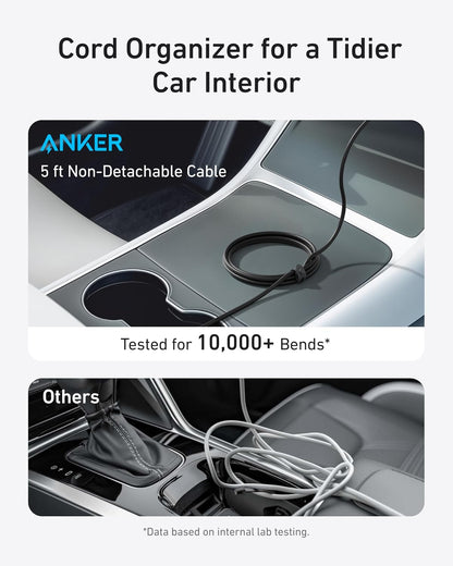 Anker Prime MagSafe Car Mount Charger, Qi2 25W Certified Wireless Car Charger with AirCool, Strong Magnets, Air Vent Mount for iPhone 17-12 Series