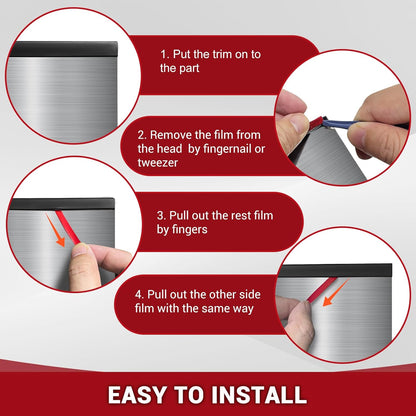 Rubber Edge Trim, 1/16" Self Adhesive Flexible U Channel Edge Protecter for Sheet Metal, Car Doors, U Shaped Sharp Edge Guards, Fit for 0-5/64" Wide Edge, Black Color, 10Ft, EPDM Material