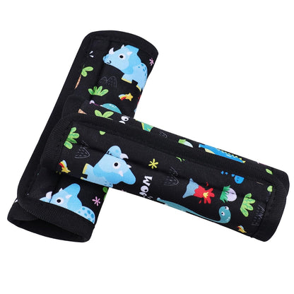 COOLBEBE Car Seat Straps Shoulder Pads for Baby Kids, Super Soft Seat Belt Covers for All Car Seats/Pushchair/Stroller/High Chair