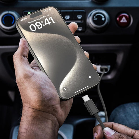 Car Carplay Cable for iPhone 17/16/15,iPhone 16/15 Plus17/16/15 Pro 17/16/15Pro Max charger ,USB A to USB C for Carplay USB C Cord, iPad USB C Cable 10th, iPad Air Car Charger Cable Cord 3FT (White)