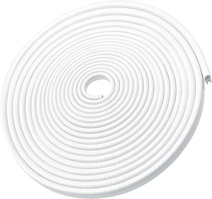 MYFAMIREA 33Ft(10M) Long Car Door Edge Guards, U Shape Edge Trim Rubber Seal Protector Car Door Protection Anti-Collision Rubber Clips Easy to Cut No Need Adhesive Fit for Most Vehicles| Black