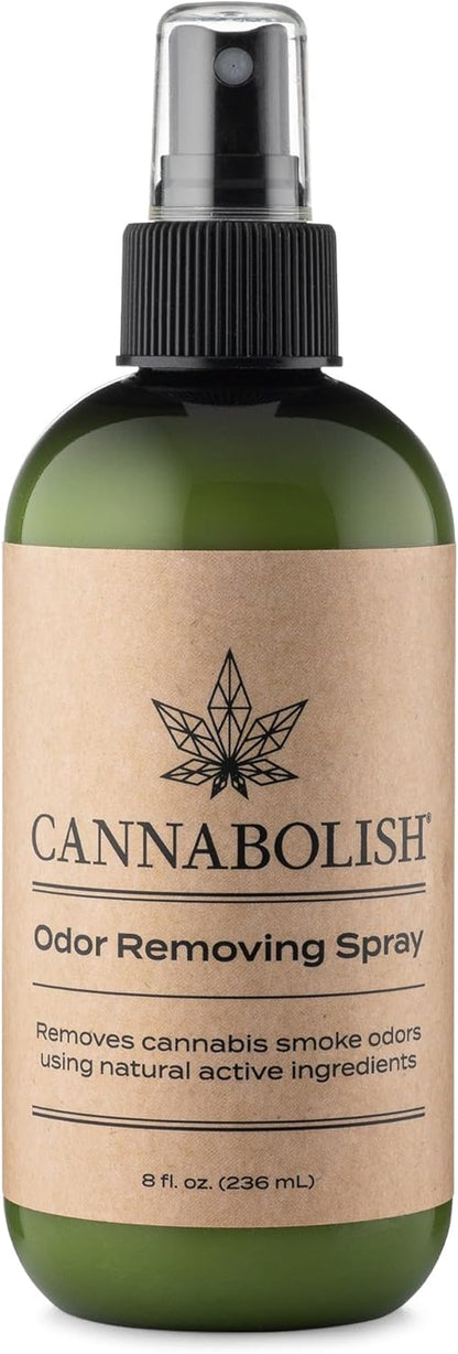 Cannabolish Lavender Smoke Odor Eliminator Spray and Air Freshener, 8 fl. oz, Natural Ingredients