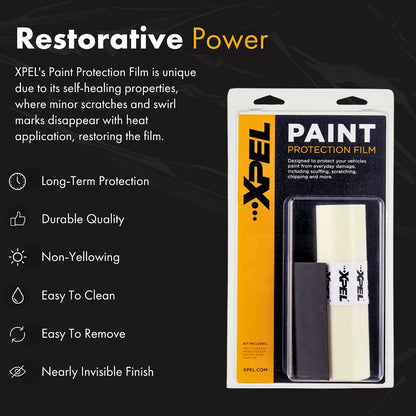 XPEL Clear Paint Protection Film Roll 6" x 84" – Self-Healing, Anti-Yellowing Polyurethane Wrap Protects Against Chips, Scratches & Debris | Invisible Shield for Cars, Trucks, Motorcycles & More