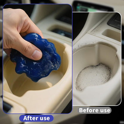 ASFSKY Car Cleaning Gel (Blue,Mint) Cleaning Putty Universal Dust Cleaning Car Interior Cleaner Keyboard Dust Remover Car Slime Gifts for Men Women girl（1 pack）