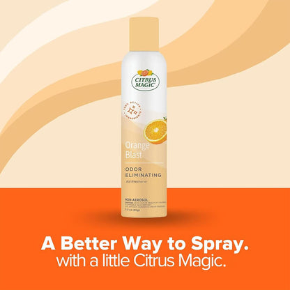 Citrus Magic Freshener Odor Eliminating Air Freshener Spray, 3 Ounce (Pack of 3), Fresh Citrus, 3 Count