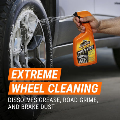 Armor All Car Tire Shine, One-Step Tire Shine Spray for Precise, Even Shine and Minimal Overspray, 2 Count