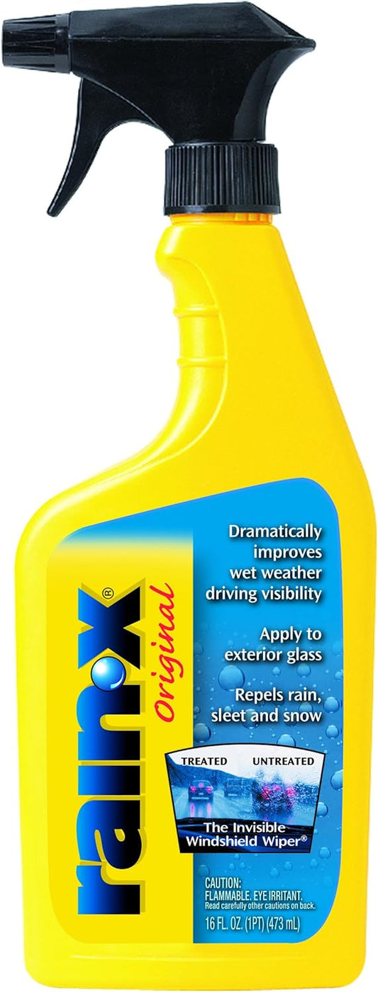 Rain-X 800002250-6PK Glass Treatment Trigger, 16 Fl Oz - Exterior Glass Treatment to Dramatically Improve Wet Weather Driving Visibility During All Weather Conditions