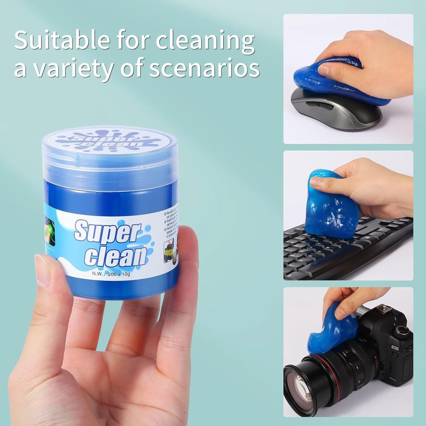 Car Interior and Exterior Soft bristles Detail dust Automotive Brush dusting Brush Dashboard Cleaning Brush Home Office Computer Keyboard dusting Tools+ Double-Sided Suede Cleaning Towel