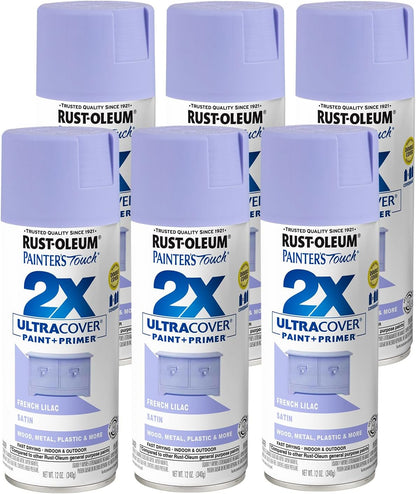 Rust-Oleum 334029 Painter's Touch 2X Ultra Cover Spray Paint, 12 oz, Gloss Clear - Colors E