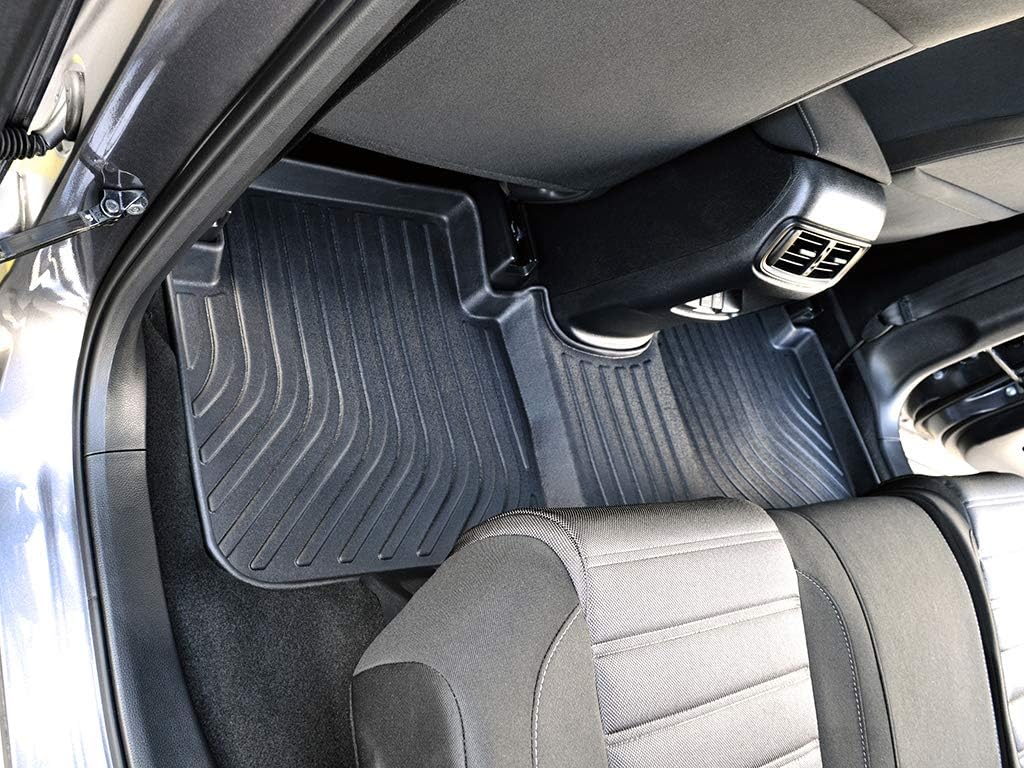 Car Floor Mats Replacement for Honda Civic Sedan & Sedan Si 2012-2015 (Not for Coupe) Heavy Duty Liner Custom Fit All Weather Protection Carpets Coverage Waterproof Durable Odorless