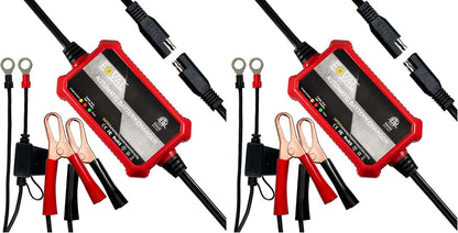 Foval Automatic Trickle Battery Charger 12V 1000mA Smart Battery Charger