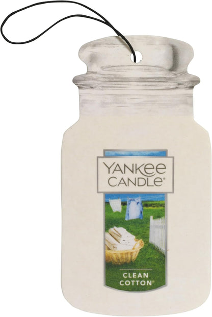 Yankee Candle Car Freshener Smart-Scent Vent Clips, 4-PACK (Sage & Citrus)