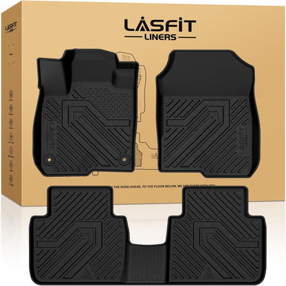 LASFIT Cargo Liner for Honda CR-V 2026 2025 2024 2023 (Gasoline & Hybrid & e:FCEV) All Weather TPE Car Trunk Mat (Upper Position), Cargo Only Black
