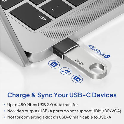 Elebase USB to USB C Adapter for iPhone 17 4Pack,USBC Female to A Male Car Charger Adapter,Type C Converter Apple 17e 16 Pro Max 15 14 Plus,iWatch Watch 11 10 Ultra 3,iPad Air,Samsung Galaxy S26