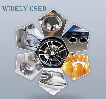 6 pcs Buffing Wheel for Drill,Buffing Pad Polishing Wheel Kits,Wheel Shaped Polishing Tool for Metal Aluminum,Stainless Steel,Chrome,Jewelry,Wood,Plastic,Ceramic,Glass,etc