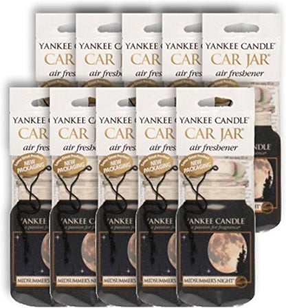 Yankee Candle Car Freshener Smart-Scent Vent Clips, 4-PACK (Sage & Citrus)