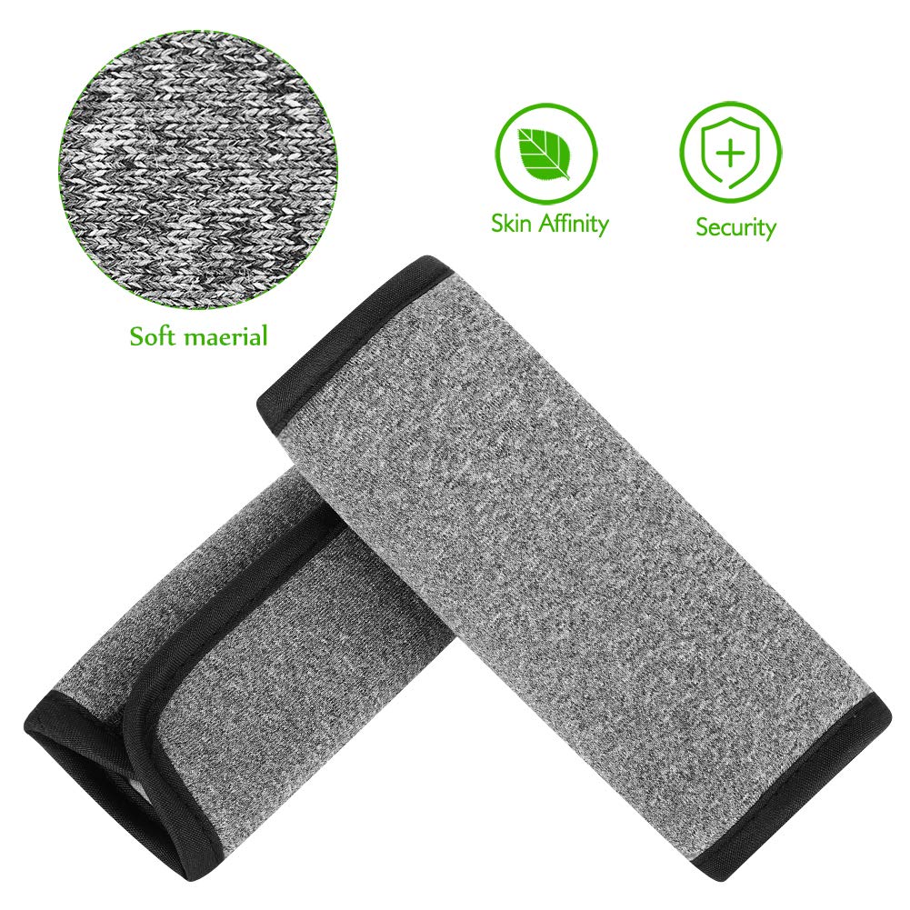 Accmor Car Seat Strap Covers for Baby Kids, Car Seat Strap Covers Shoulder Pads, Soft Seat Belt Covers for All Car Seats, Pushchair, Stroller
