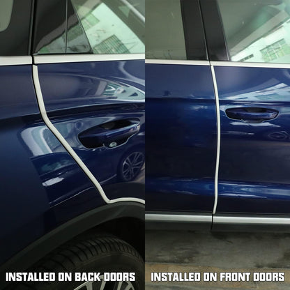 Winunite 32.8ft (10m) Car Door Edge Guards Clear – Self-Adhesive PVC, U-Shaped, Fits Most Vehicles, Scratch- and Chip-Resistant – Reduces Dings in Parking Lots