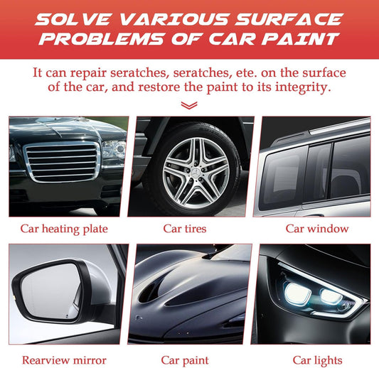 3Pcs Vitanst Clearfix Scratch Remover, Magic Car Scratch Removal Pen, Auto Paint Repair Pen, All Cars Magic Pen for Car Scratches, Easy to Use for All Car Colors & Surfaces