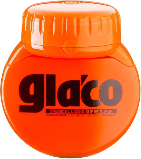 SOFT99 Glaco Roll On Large 120ml - Rain Repellent Glass Coating for Car - Strong Hydrophobic Liquid Wiper - Ergonomic Bottle Shape and Integrated Applicator