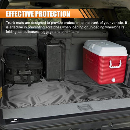 YoRise Cargo Mat Liner for SUV, Universal All-Weather Automotive Trunk Protector Mat, Waterproof Car Rear Cargo Cover Accessories Fit for Sedans, RVs, Trucks(55.1Inch)