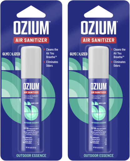 Ozium Air Sanitizer, New Car Scent, 0.8 oz