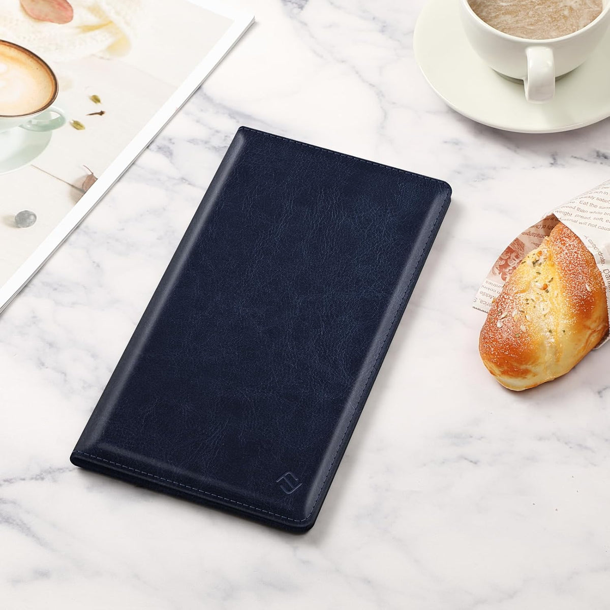 FINPAC Car Registration and Insurance Card Holder, Vehicle Glove Box Card Organizer Wallet Automobile Accessories for License