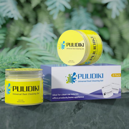 PULIDIKI Car Cleaning Gel Car Cleaning Putty Car Putty Auto Detailing Tools Car Slime Cleaner Dust Cleaning Gel for Car Interior Cleaner Car Cleaning Supplies Cleaning Kit Car Accessories Blue 2Pack