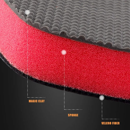 SPTA Clay Block, Clay Bar Pad, 3Pcs Clay Pads for Car Detailing, for Car Detailing, Solve the Problem of Stubborn Dirt on Paint and Glass -CHMLP08A