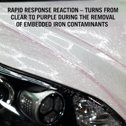 Turtle Wax Hybrid Solutions Rapid Decon Iron Remover, 23 fl oz, Wheel Cleaner, Versatile Iron Remover and Tire Cleaner