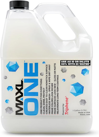 MAXLONE™ 20oz Car Spray with Triphene®, Quick Spray & Wipe All Purpose Waterless Detailer, Better Than Any Car Detailing Kit - Clean, Shine, Protect Paint, Glass, Wheels, and Trim Without Pre-Washing