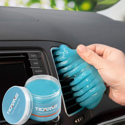 TICARVE Cleaning Gel for Car Detailing Car Cleaning Putty Auto Detailing Gel Detail Tools for Car Interior Cleaner Kit Car Vent Cleaner Automotive Car Cleaner Green