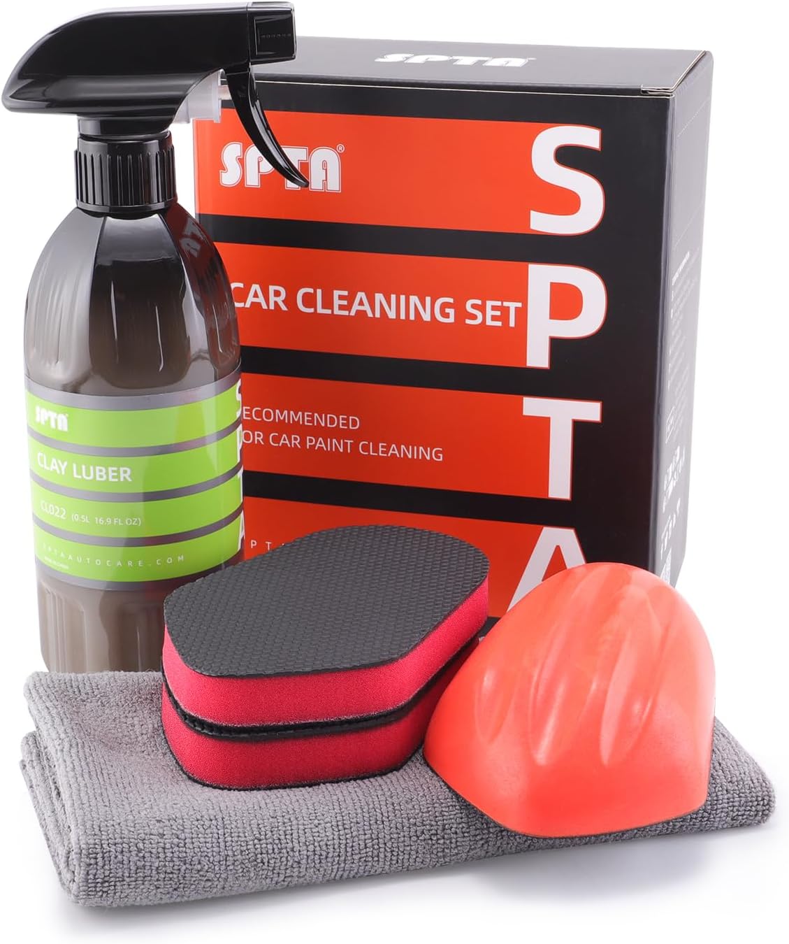 SPTA Clay Block, Clay Bar Pad, 3Pcs Clay Pads for Car Detailing, for Car Detailing, Solve the Problem of Stubborn Dirt on Paint and Glass -CHMLP08A