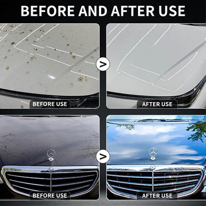 SOPAMI Ceramic Coating Spray (2 Pack), Hydrophobic Car Wax for High Gloss Paint Protection, Water Beading Sealant and Quick Detailer for Paint, Glass, Plastic and Metal
