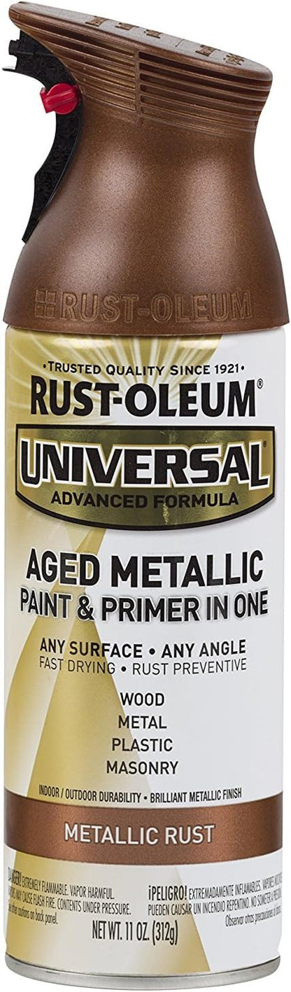 Rust-Oleum 302151 Universal All Surface Clear Topcoat Spray, 11 oz, Dead Flat Clear - Colors B
