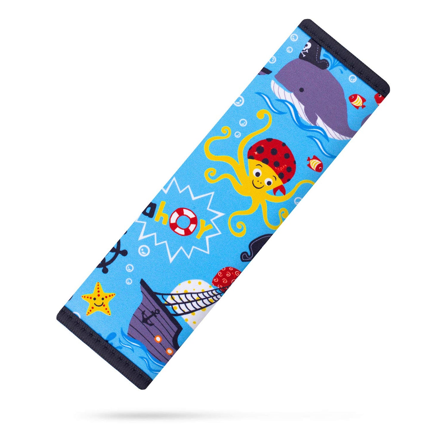 YR Seat Belt Cover for Kids, Soft Comfort Seat Belt Cushion for Children, Cute Cartoon Pattern Car Seat Belt Pads Cover for Girls and Boys, 1 Pack (Cartoon Spider)