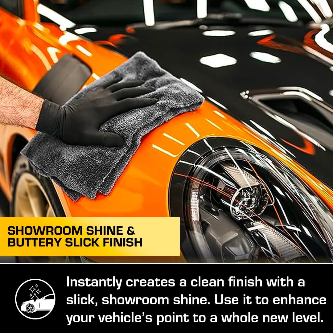 Ethos Ceramic Speed Wax – SiO2 Ceramic Coating Spray for Cars – Hydrophobic Car Wax Spray Top Coat Polish – High Gloss Shine, Ceramic Spray Wax – 12+ Month Protection