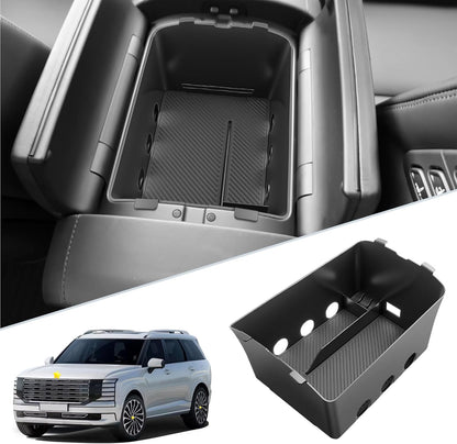 SKTU 2-Pack 2023 2024 2025 2026 Lexu s RX350 Center Console Organizer for 2023-2026 Lexu s RX350/RX450h/RX500h Console Tray 2023 2024 2025 2026 RX350 Accessories with Sunglasses Holder [Double Layers]