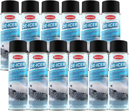 Sprayway SW758-12PK Industrial De-Icer, 16 oz, Pack of 12
